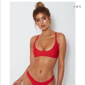 NWT White Fox - L’Escala Bikini Top